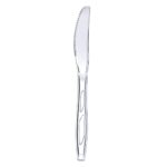 [200 Count] Premium Heavyweight Disposable Clear Plastic Knives