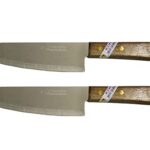 Set of 2 KIWI Brand deba Style Flexible Stainless Steel Knives # 171.