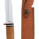 Case Medium Leather Hunter Knife