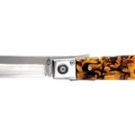 Gerber Jukebox, EDC Pocket Knife with Straight Edge Blade Flipper, Tortoise Shell [31-003761]