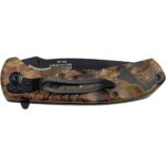 TAC Force TF-764CA-MC Tac Force TF-764Ca Assisted Opening Folding Knife, 4.5″ Closed, Outdoor Camo
