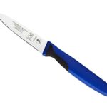 Mercer Culinary M23930BL Millennia 3-Inch Slim Paring Knife, Blue