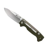 Cold Steel AD-10 and AD-15 Tactical Folding Knife with Lock and Pocket Clip – Premium S35VN Steel Blade, AD-15 Green , 3 1/2″