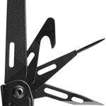 SOG PowerPint Mini Compact Stainless Steel Multi-Tool, 18 Lightweight Specialty Tools & SOG Multitool Pliers Pocket Knife, Black