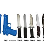 Demonstrator/Training Weapons – Plastic and Rubber – 10 Options to Choose (Aluminum Training Knife (TW-9))