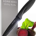 Utility Knife 5 Inches – Kitchen Utility Knife – Utility Kitchen Knife 5 Inches – Sharp Knife and Kitchen Utility Knives by Home Hero