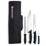 Wusthof Pro 5 Piece High Carbon Stainless Steel Starter Knife Set