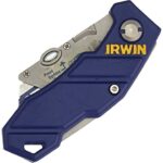 IRWIN Utility Knife, Folding (2089100), Blue