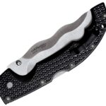 Cold Steel Voyager Series Folding Knife with Tri-Ad Lock and Pocket Clip, Kris, XL