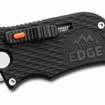 Outdoor Edge Slidewinder Utility Knife, Box Cutter, Screwdriver, Bottle Opener, Multi Tool (Black)