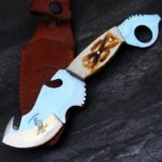 MysticalBlades AJSHEARS-BC806 Bone Collector Hand Made Skinner Knife