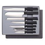 Rada Cutlery Knife Set – 7 Stainless Steel Culinary Knives Starter Gift Set Made in USA