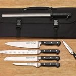 WINCO Acero Knife Set, Black/Silver