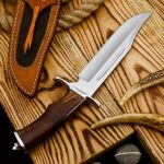 Poshland Custom Handmade D2 steel 13 Inch Bowie Knife- Perfect Grip